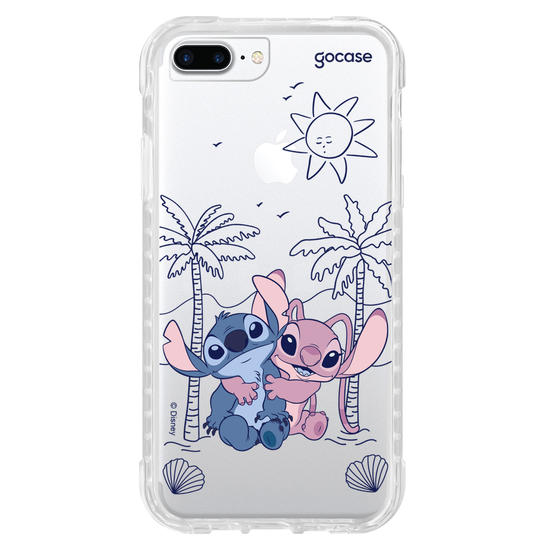 Capinha para celular  Lilo e Stitch - Tropical Lines