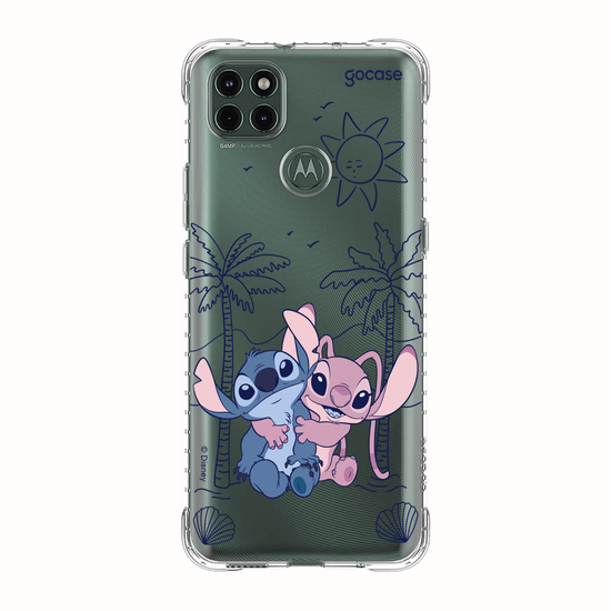 Capinha para celular  Lilo e Stitch - Tropical Lines