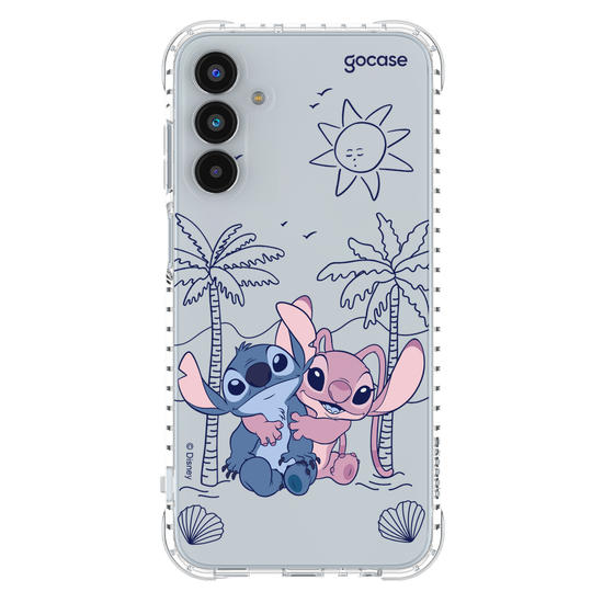 Capinha para celular  Lilo e Stitch - Tropical Lines