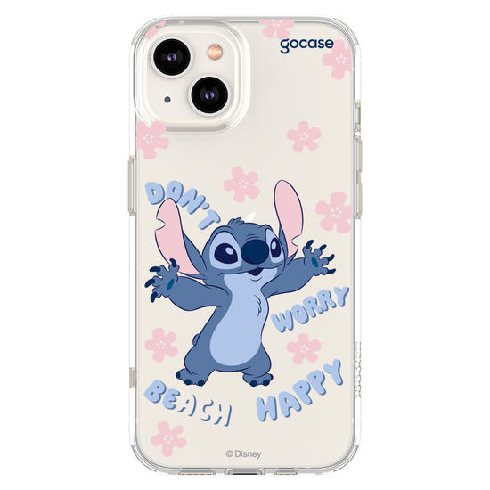Capinha para celular  Lilo e Stitch - Don't Worry, Be(ach) Happy