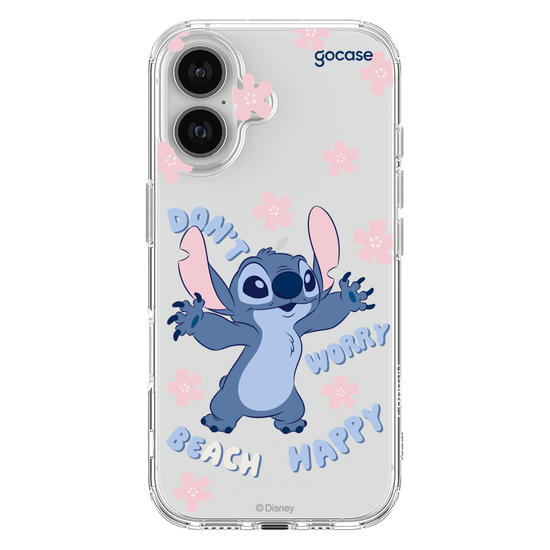 Capinha para celular  Lilo e Stitch - Don't Worry, Be(ach) Happy