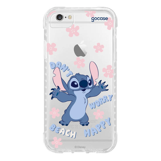 Capinha para celular  Lilo e Stitch - Don't Worry, Be(ach) Happy
