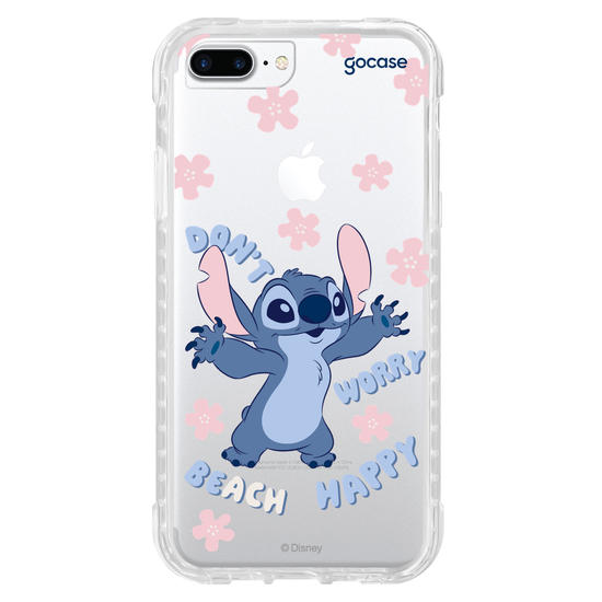 Capinha para celular  Lilo e Stitch - Don't Worry, Be(ach) Happy