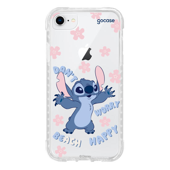 Capinha para celular  Lilo e Stitch - Don't Worry, Be(ach) Happy
