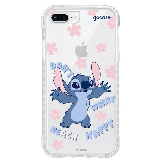 Capinha para celular  Lilo e Stitch - Don't Worry, Be(ach) Happy