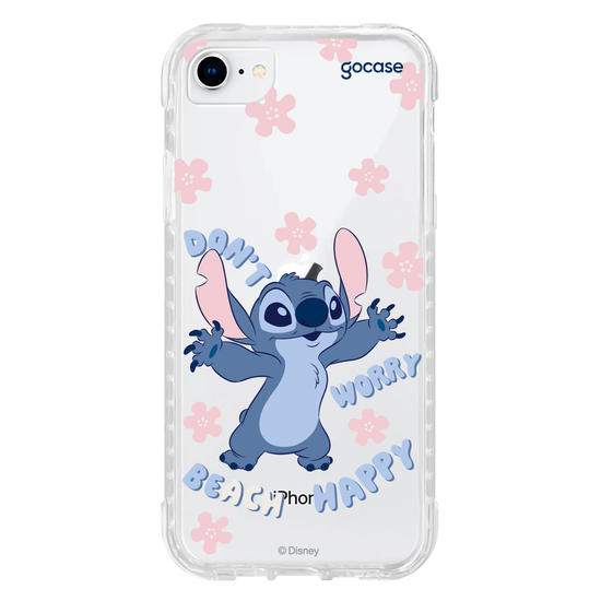 Capinha para celular  Lilo e Stitch - Don't Worry, Be(ach) Happy