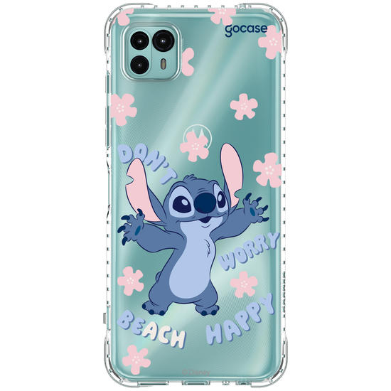 Capinha para celular  Lilo e Stitch - Don't Worry, Be(ach) Happy