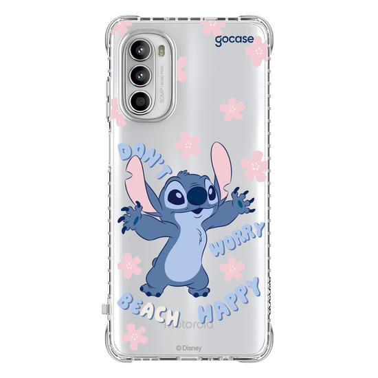 Capinha para celular  Lilo e Stitch - Don't Worry, Be(ach) Happy