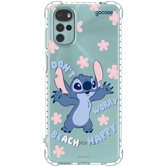 Capinha para celular  Lilo e Stitch - Don't Worry, Be(ach) Happy