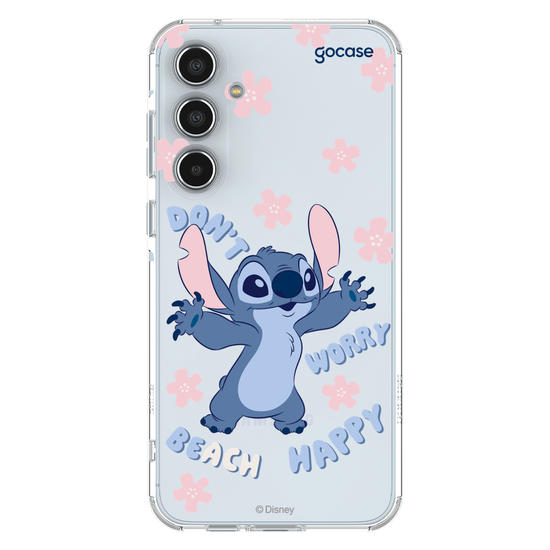 Capinha para celular  Lilo e Stitch - Don't Worry, Be(ach) Happy