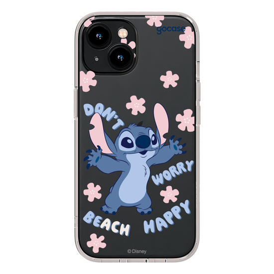 Capinha para celular  Lilo e Stitch - Don't Worry, Be(ach) Happy