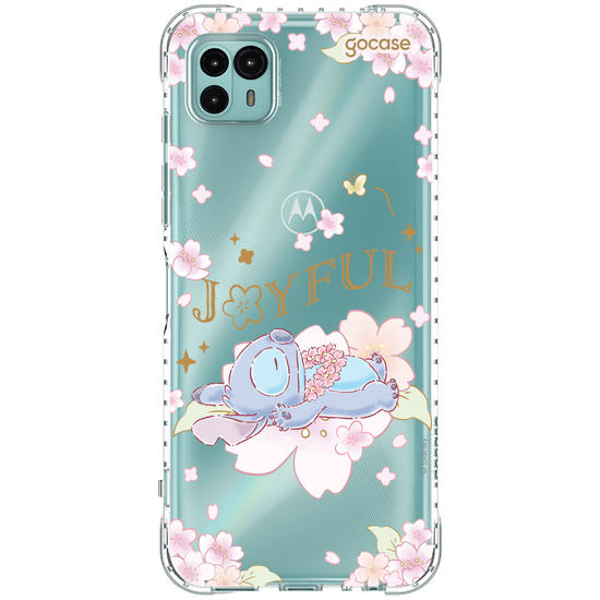 Capinha para celular  Lilo e Stitch - Joyful