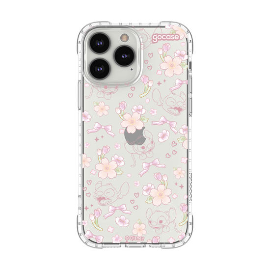 Capinha para celular  Lilo e Stitch - Watercolor Cherry Blossom