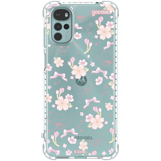 Capinha para celular  Lilo e Stitch - Watercolor Cherry Blossom