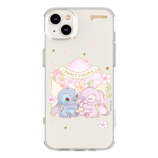 Capinha para celular  Lilo e Stitch - Sweet Couple