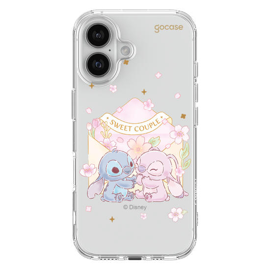 Capinha para celular  Lilo e Stitch - Sweet Couple