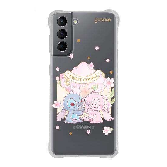Capinha para celular  Lilo e Stitch - Sweet Couple