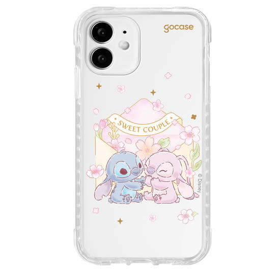 Capinha para celular  Lilo e Stitch - Sweet Couple
