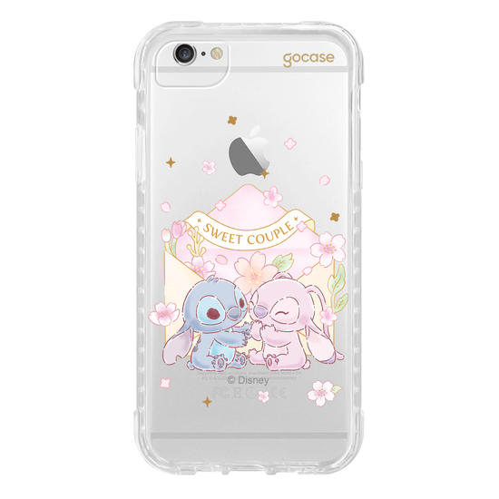 Capinha para celular  Lilo e Stitch - Sweet Couple