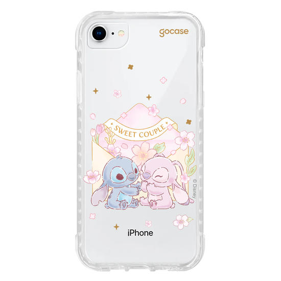 Capinha para celular  Lilo e Stitch - Sweet Couple