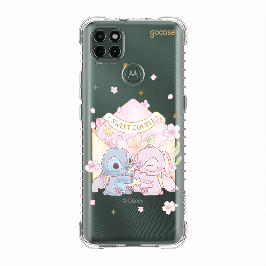 Capinha para celular  Lilo e Stitch - Sweet Couple