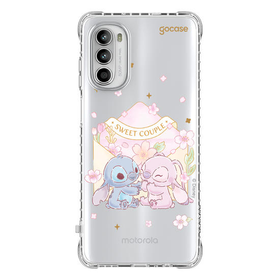Capinha para celular  Lilo e Stitch - Sweet Couple
