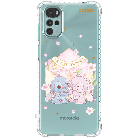 Capinha para celular  Lilo e Stitch - Sweet Couple
