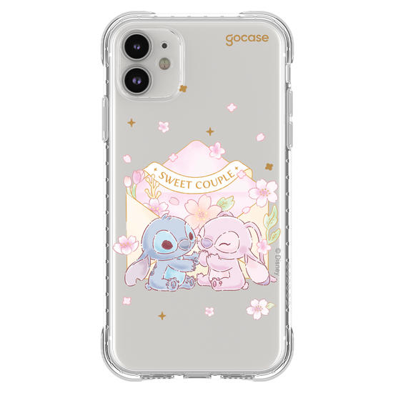 Capinha para celular  Lilo e Stitch - Sweet Couple