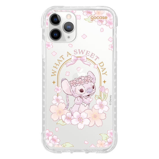 Capinha para celular  Lilo e Stitch - Angel Cherry Blossom