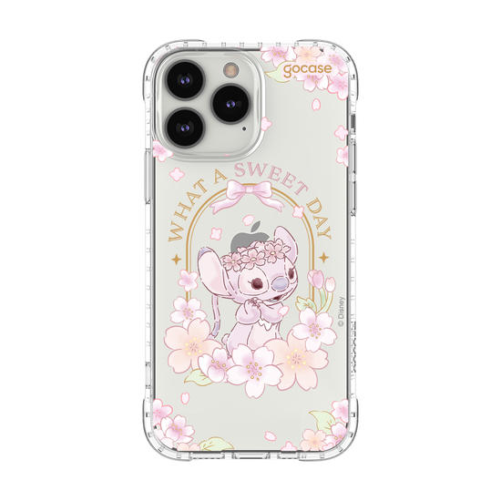 Capinha para celular  Lilo e Stitch - Angel Cherry Blossom
