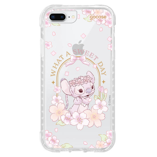 Capinha para celular  Lilo e Stitch - Angel Cherry Blossom