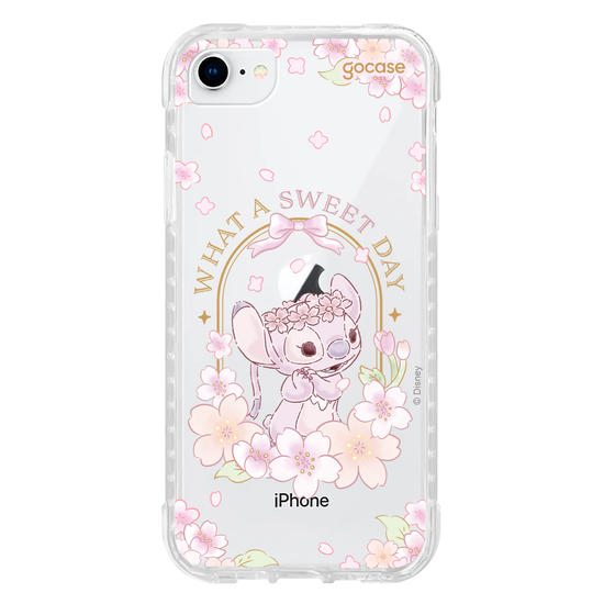 Capinha para celular  Lilo e Stitch - Angel Cherry Blossom