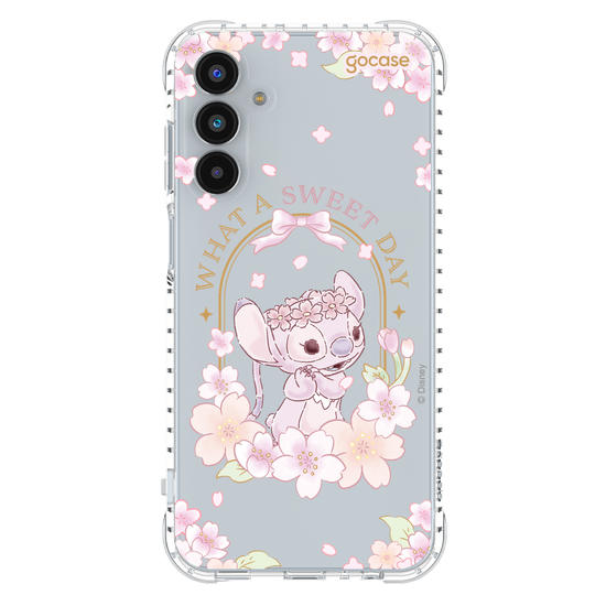Capinha para celular  Lilo e Stitch - Angel Cherry Blossom