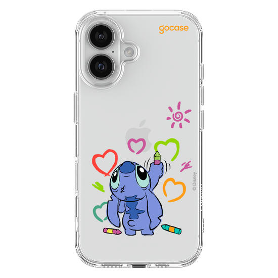 Capinha para celular  Lilo e Stitch - Rabiscos Fofos