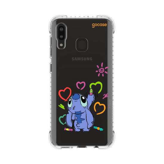 Capinha para celular  Lilo e Stitch - Rabiscos Fofos
