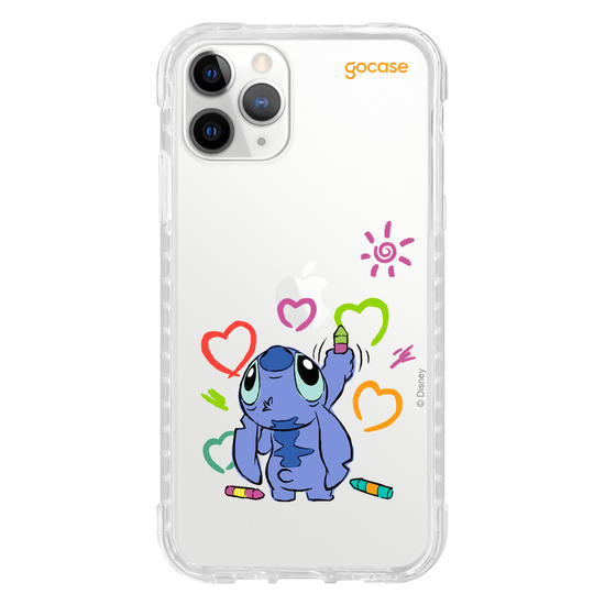 Capinha para celular  Lilo e Stitch - Rabiscos Fofos