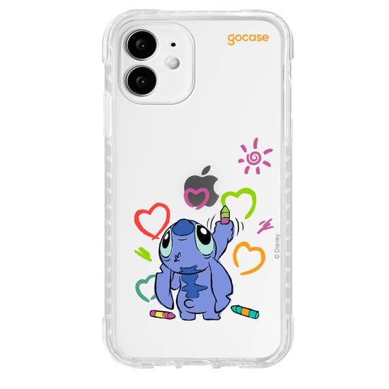 Capinha para celular  Lilo e Stitch - Rabiscos Fofos