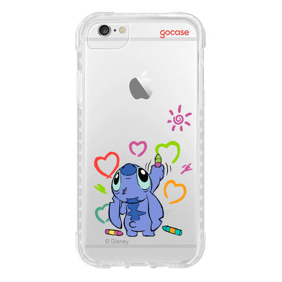 Capinha para celular  Lilo e Stitch - Rabiscos Fofos