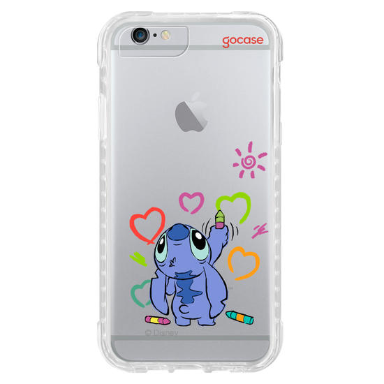Capinha para celular  Lilo e Stitch - Rabiscos Fofos