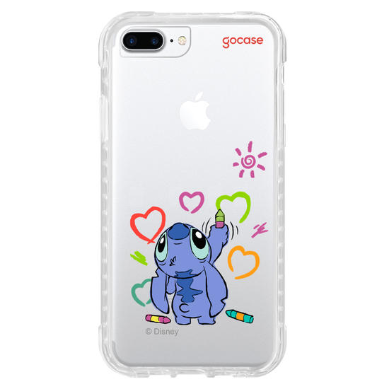 Capinha para celular  Lilo e Stitch - Rabiscos Fofos
