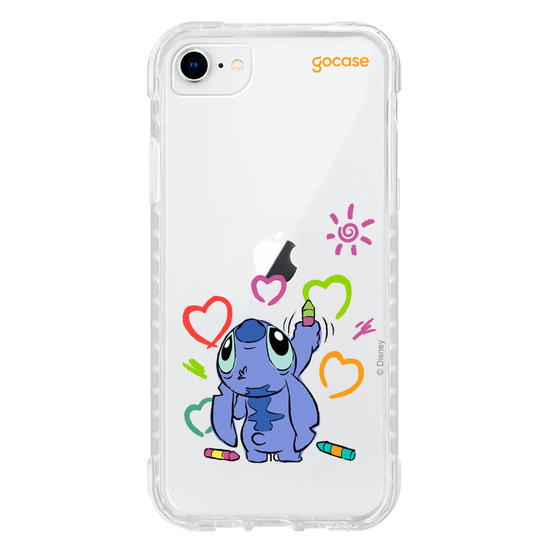 Capinha para celular  Lilo e Stitch - Rabiscos Fofos