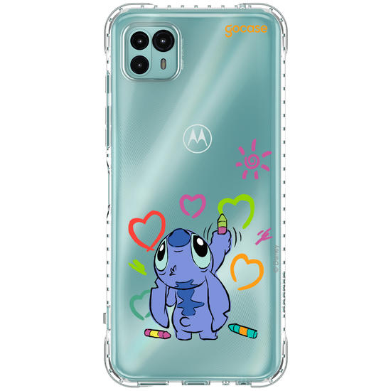 Capinha para celular  Lilo e Stitch - Rabiscos Fofos