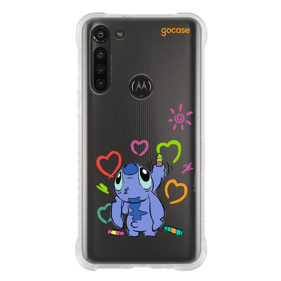 Capinha para celular  Lilo e Stitch - Rabiscos Fofos