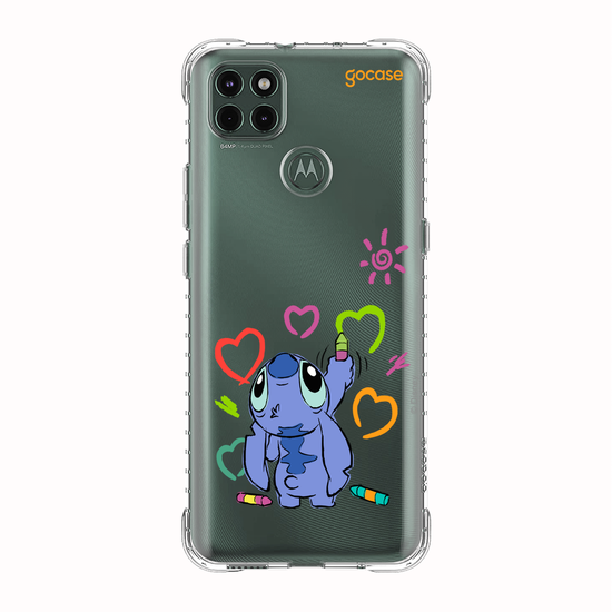 Capinha para celular  Lilo e Stitch - Rabiscos Fofos