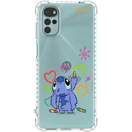 Capinha para celular  Lilo e Stitch - Rabiscos Fofos