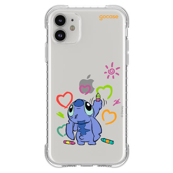 Capinha para celular  Lilo e Stitch - Rabiscos Fofos