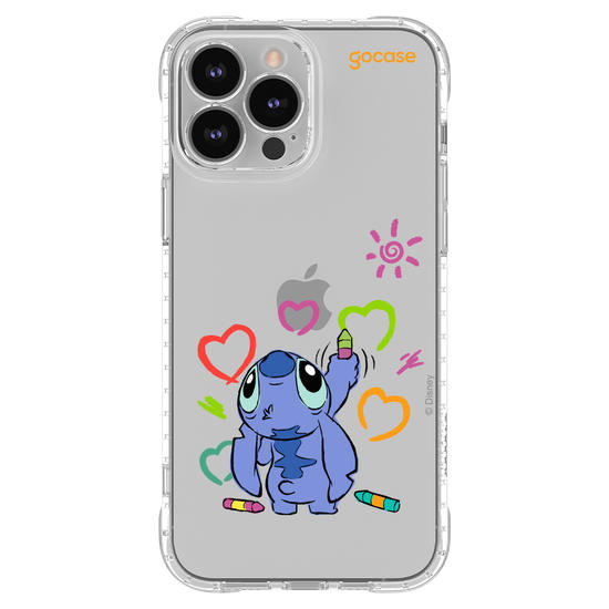Capinha para celular  Lilo e Stitch - Rabiscos Fofos