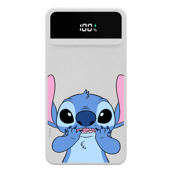 Carregador Portátil Turbo 10000mah - Lilo e Stitch - Surprise!