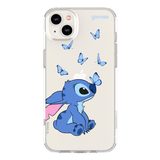 Capinha para celular  Lilo e Stitch - Borboletas Cute
