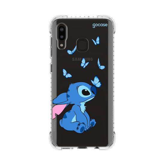Capinha para celular  Lilo e Stitch - Borboletas Cute